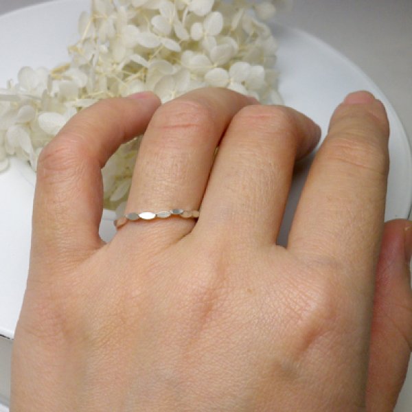 画像4: oeuf ウーフ　（結婚指輪　Pt900　1.5mm) (4)