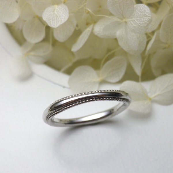 画像3: mille mille ミルミル　（結婚指輪　Pt900 2.2mm） (3)