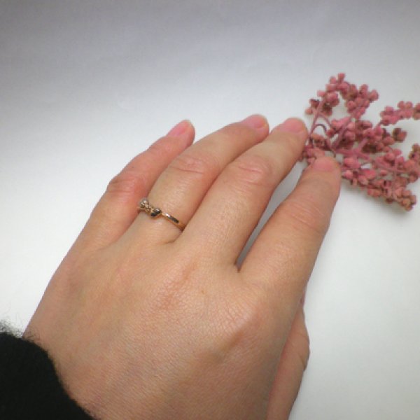 画像5: paribbon パリボン　（K18ピンクゴールド） (5)