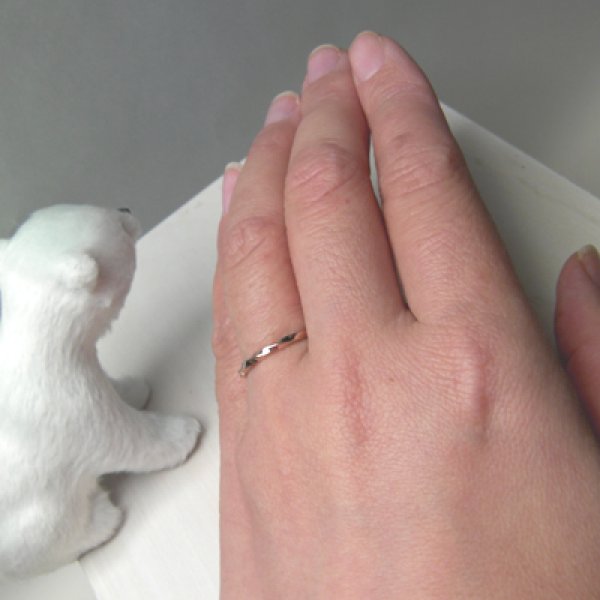 画像3: acoaco あこあこ　（結婚指輪　K18ピンクゴールド 1.9mm） (3)