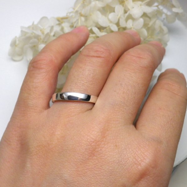 画像3: hirataira 平平 (結婚指輪 Pt900 3mm) (3)