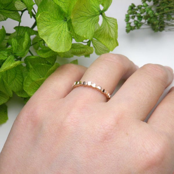 画像5: shikakun シカクン (結婚指輪 K18ピンクゴールド) (5)