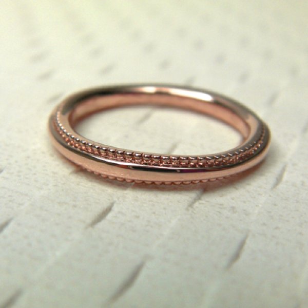 画像3: mille mille ミルミル (結婚指輪 ピンクゴールド 2.2mm) (3)