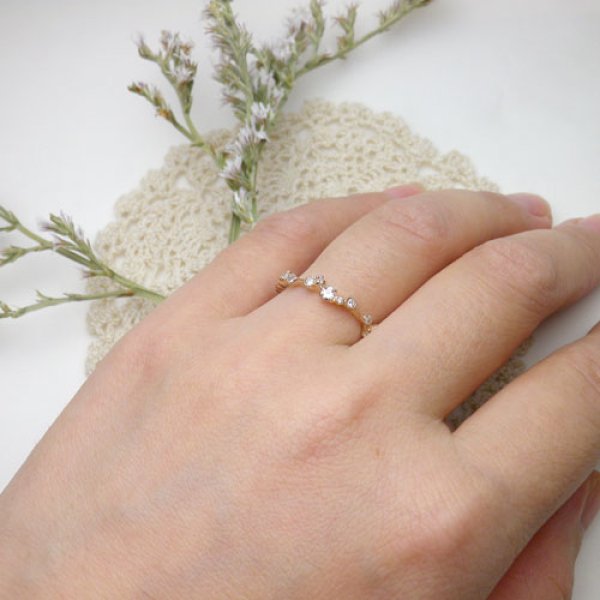 画像5: qui joue rond キジュロン　（婚約指輪　K18ピンクゴールド) (5)