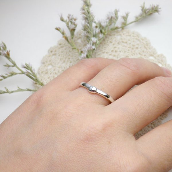 画像4: omusubi お結び　（結婚指輪　Pt900　２．２mm) (4)