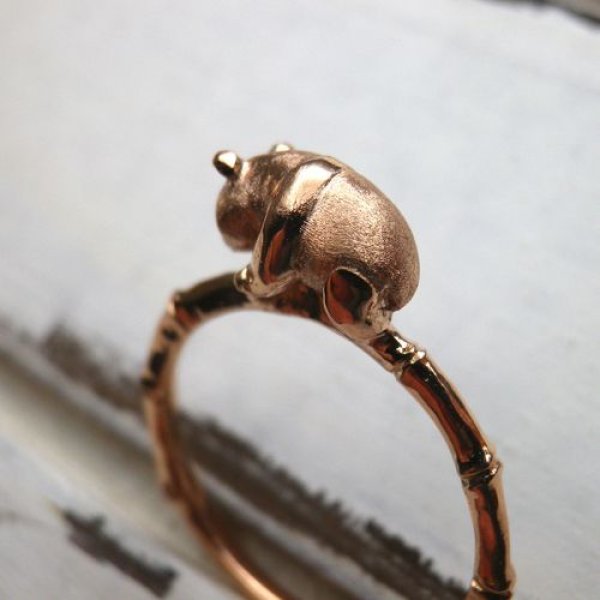 画像3: pan パン　リング（K10ピンクゴールド） (3)