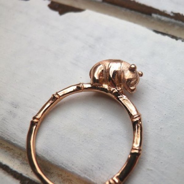 画像5: pan パン　リング（K10ピンクゴールド） (5)