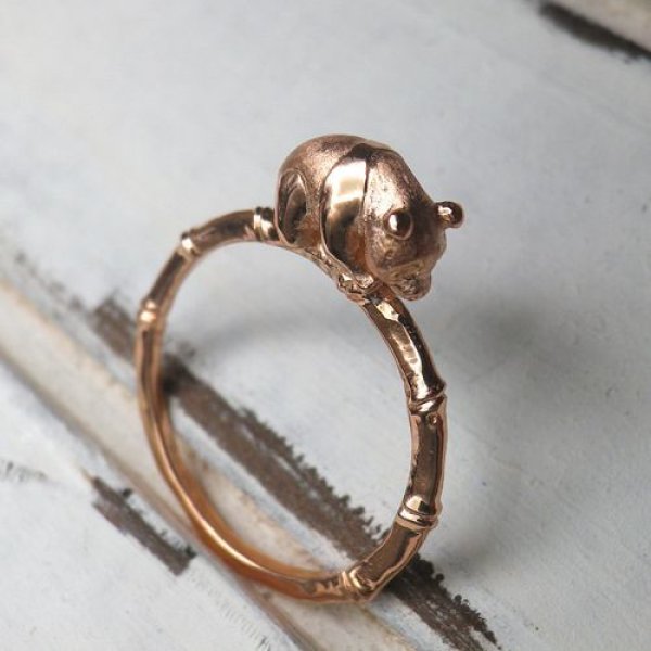 画像4: pan パン　リング（K10ピンクゴールド） (4)