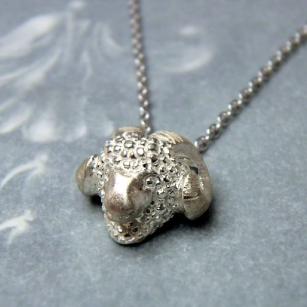 画像3: おひつじさま　ペンダント　（シルバー） (3)