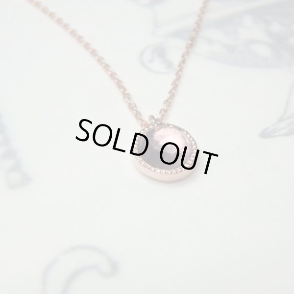 画像3: ローズカットペンダント　（アメジスト5ｍｍ・K10ピンクゴールド） (3)