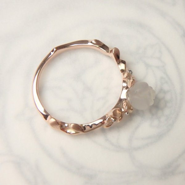 画像4: ばらの花リング　（K10ピンクゴールド） (4)