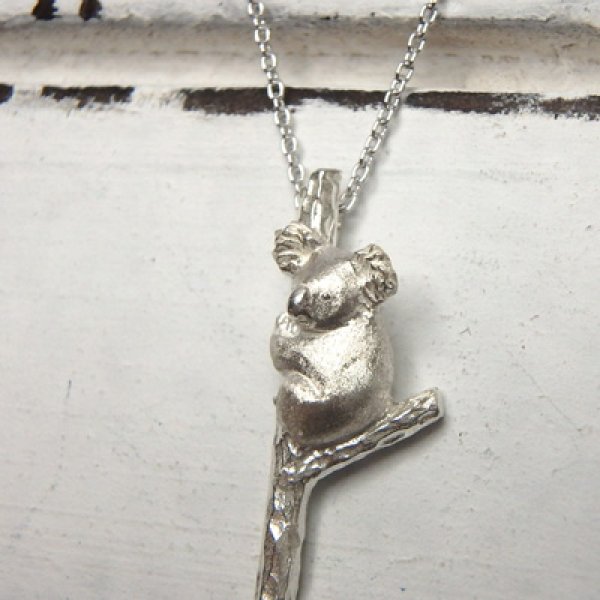 画像3: コアラのペンダント　（シルバー） (3)