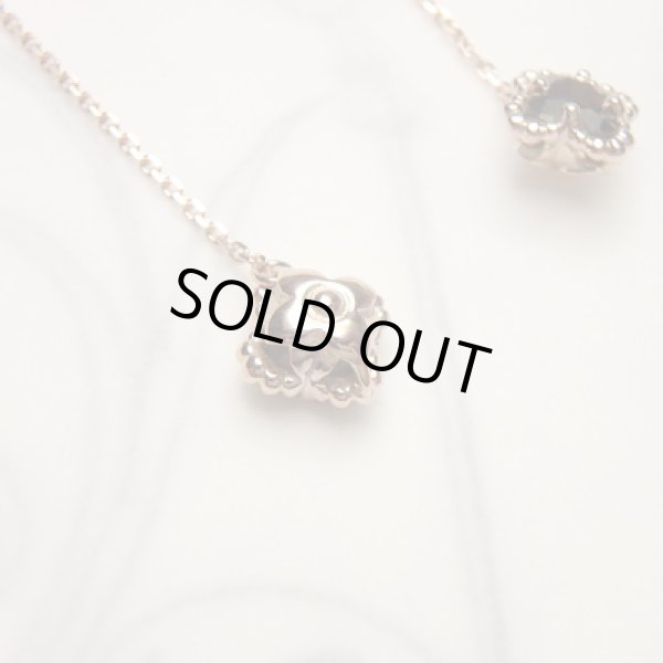 画像3: スモーキークオーツのお花ピアス　（K10ピンクゴールド） (3)