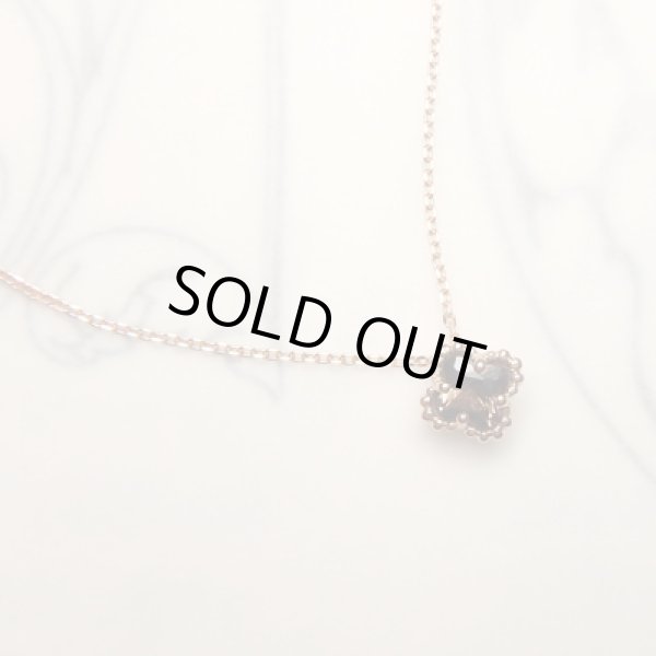 画像2: スモーキークオーツのお花ペンダント　（K10ピンクゴールド） (2)