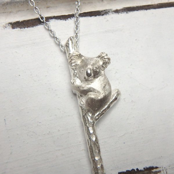 画像2: コアラのペンダント　（シルバー） (2)