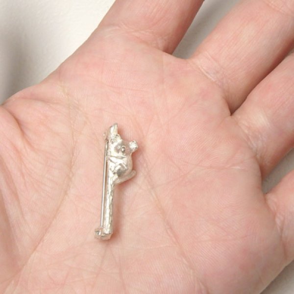 画像5: コアラのブローチ　（シルバー） (5)