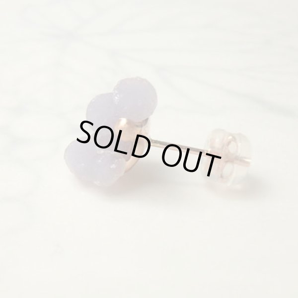 画像5: ぶどうの実　ピアス　L　（K10ピンクゴールド）　※片耳用です (5)