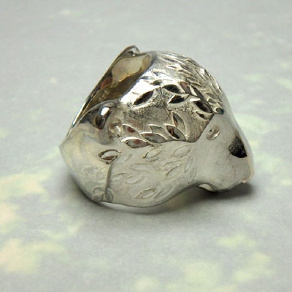 画像4: しろくまのポーラ　リング　（シルバー） (4)