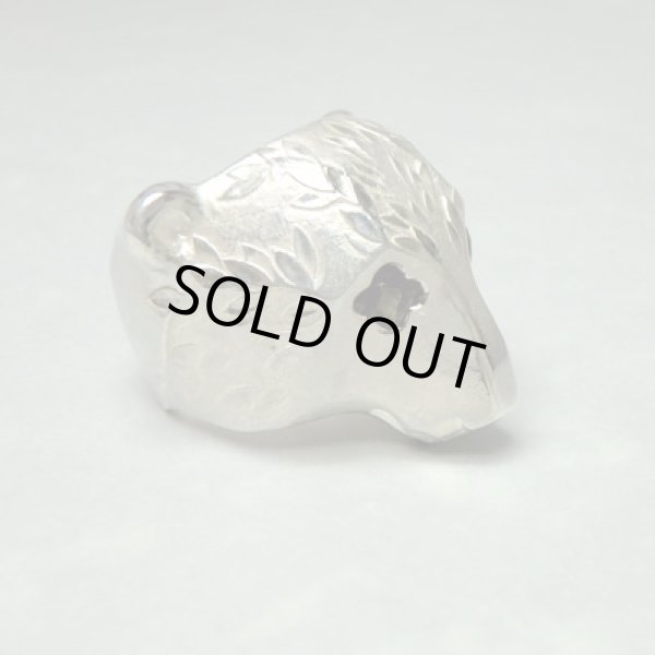 画像7: しろくまのポーラ　リング　お花のお目め　（シルバー） (7)