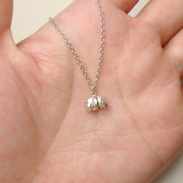 画像7: pan パン ペンダント (シルバー) (7)