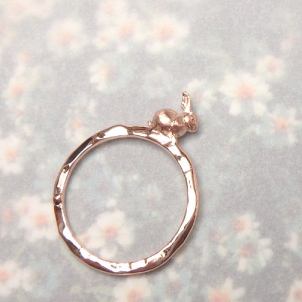 画像6: usa  ウサ　リング（ピンクゴールド） (6)