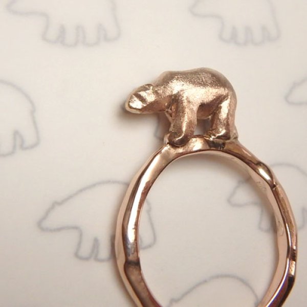 画像5: kuma   クマ　（ピンクゴールド） (5)