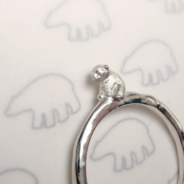 画像6: guma   グマ　ぺた　リング（シルバー） (6)