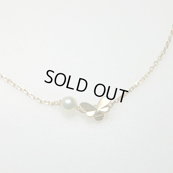 画像3: 蜜蜂とパール　ブレスレット　（K18イエローゴールド　あこや真珠） (3)