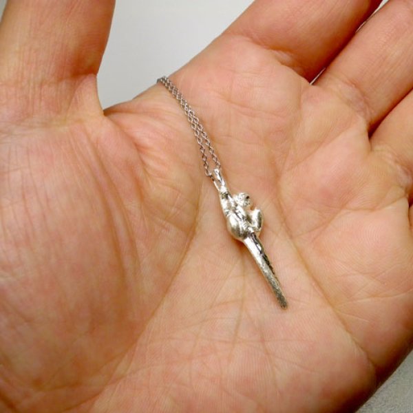 画像6: ベローシファカのペンダント　（シルバー） (6)