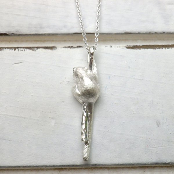 画像4: ベローシファカのペンダント　（シルバー） (4)