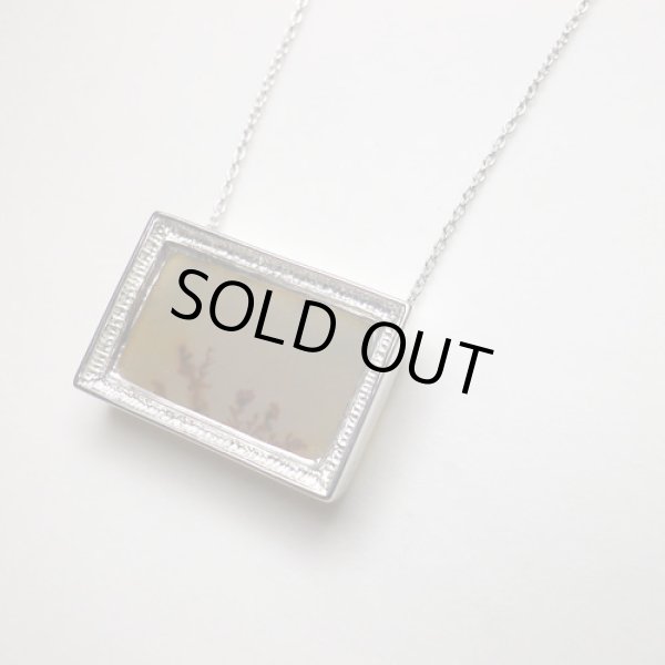 画像5: 手のひらの美術館　ネックレス　（シルバー　デンドリティックアゲート） (5)