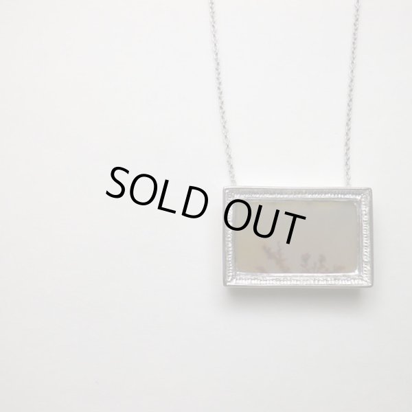 画像2: 手のひらの美術館　ネックレス　（シルバー　デンドリティックアゲート） (2)