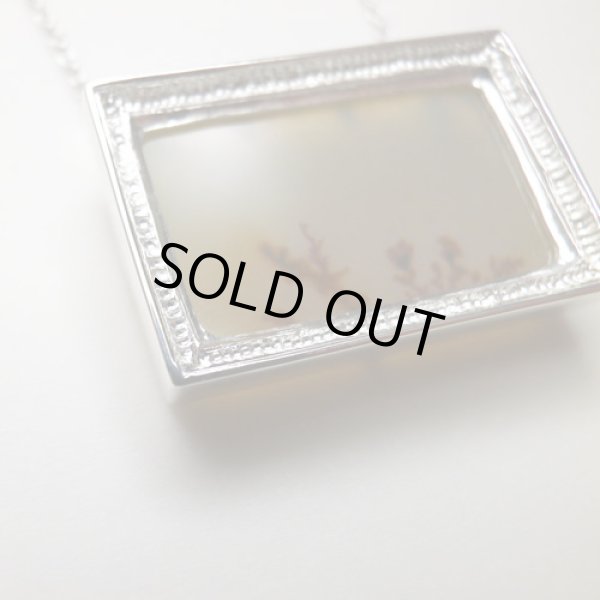 画像3: 手のひらの美術館　ネックレス　（シルバー　デンドリティックアゲート） (3)