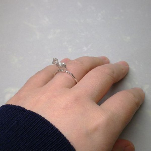 画像8: ムフロン　リング（シルバー） (8)