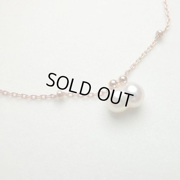 画像4: ツインパールちょうちょ　ブレスレット　（K10ピンクゴールド　あこや真珠） (4)