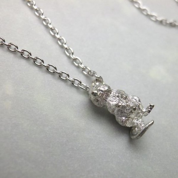 画像7: クオッカ親子 ペンダント (シルバー) (7)
