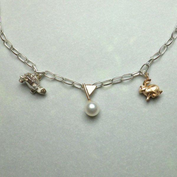 画像6: うさぎとかめ ブレスレット　（シルバー・K10ピンクゴールド） (6)