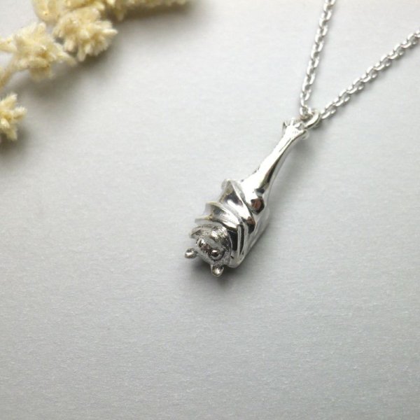 画像2: こうもり kou ペンダント (シルバー) (2)