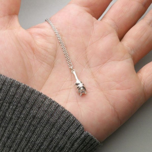 画像5: こうもり kou ペンダント (シルバー) (5)