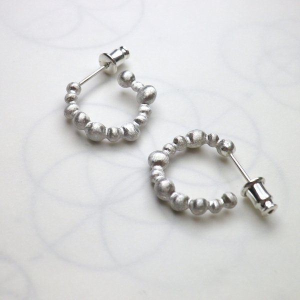 画像4: marun マルン　ピアス（シルバー） (4)