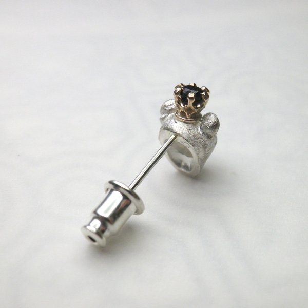 画像7: ライオン　lio王女　ピアス　（シルバー）　※片耳用です (7)